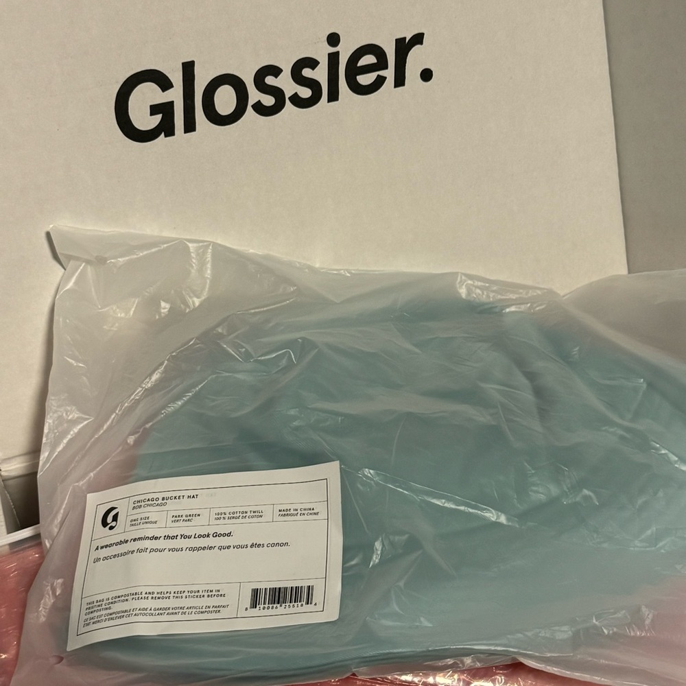 GLOSSIER CHICAGO BUCKET HAT NWT - Picture 5 of 7
